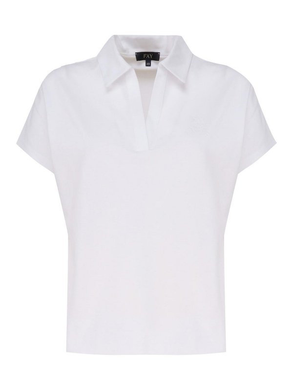 FAY: polo shirts - Short sleeve polo shirt