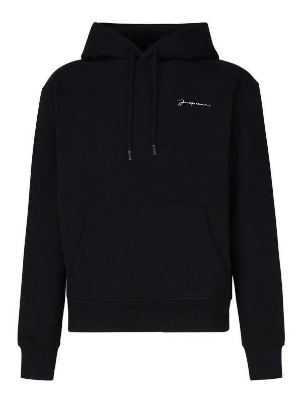 JACQUEMUS: スウェット＆セーター - スウェットシャツ/セーター - 黒