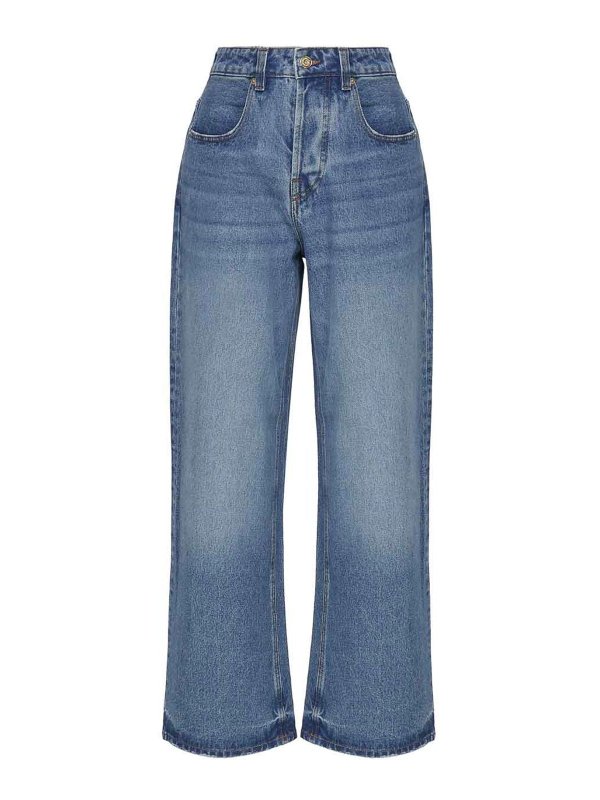 JACQUEMUS: Jeans Rectos - Vaqueros Rectos - Lavado Oscuro