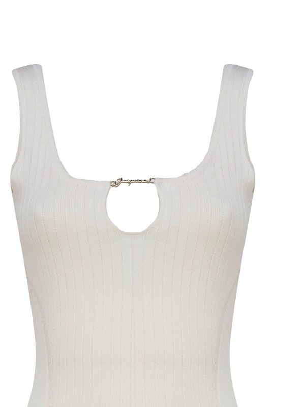 The Best Shops JACQUEMUS: short dresses - White mini dress