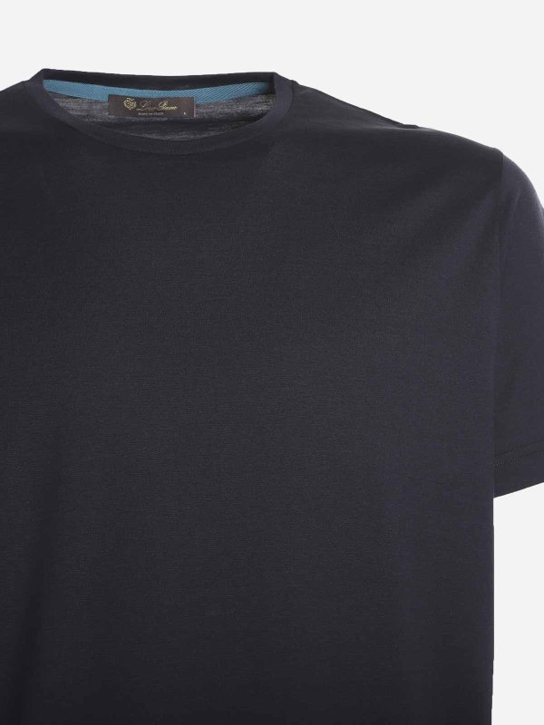 The Best Shops Loro Piana: t-shirts - Cotton T-shirt