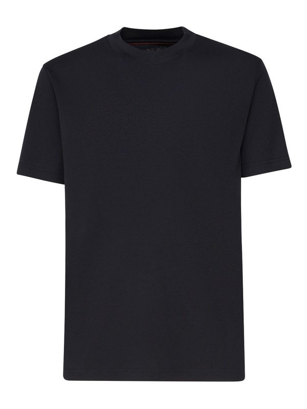 Loro Piana: T-shirts - T-Shirt - Dunkelblau