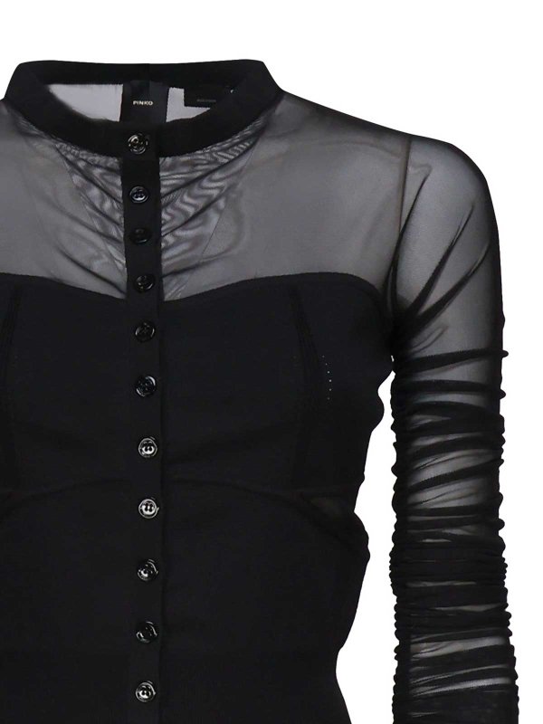 The Best Shops Pinko: Cardigans - Cardigan - Noir