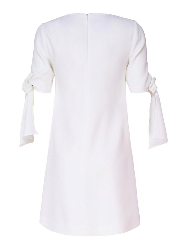 Pinko: short dresses online - Mini dress with bow on sleeves