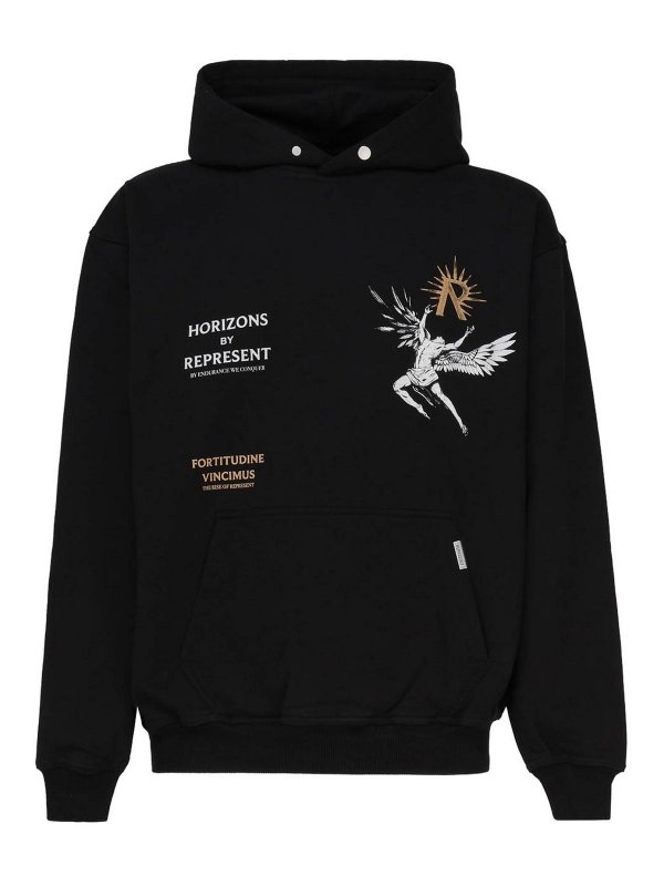 REPRESENT: Sweatshirts & Sweaters - Logo hoodie