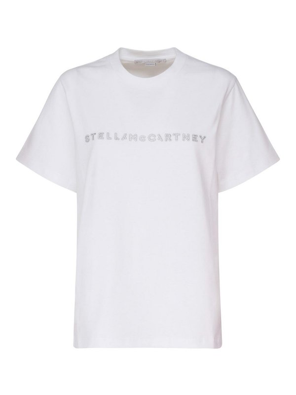 STELLA McCARTNEY: t-shirts - T-shirt with logo