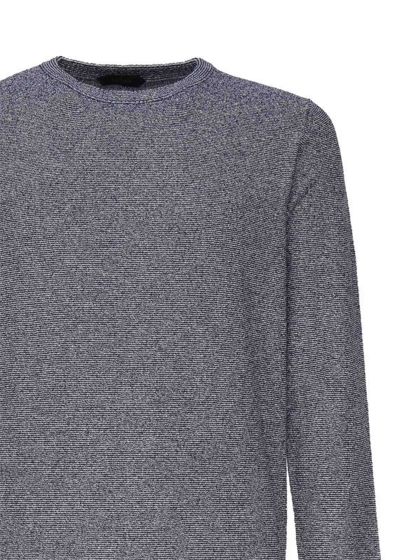 The Best Shops ZANONE: Pull col rond - Pull Col Rond - Noir