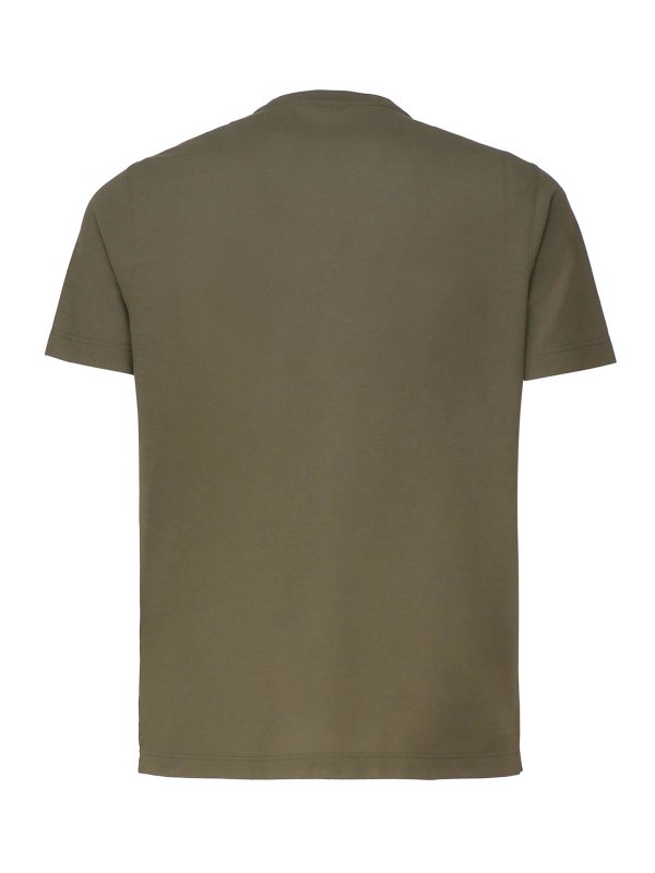 ZANONE: T-shirts online - T-Shirt - Vert