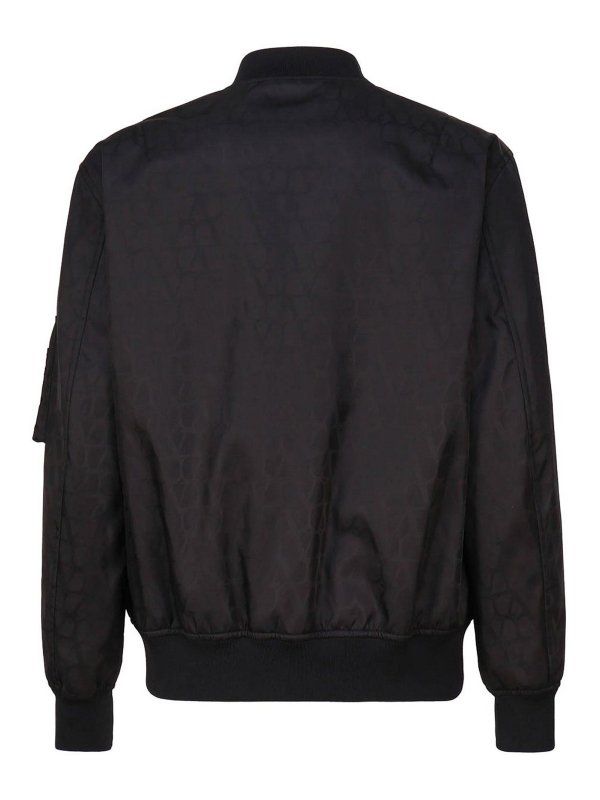 VALENTINO GARAVANI: Chaquetas Bomber online - Chaqueta Bomber - Negro