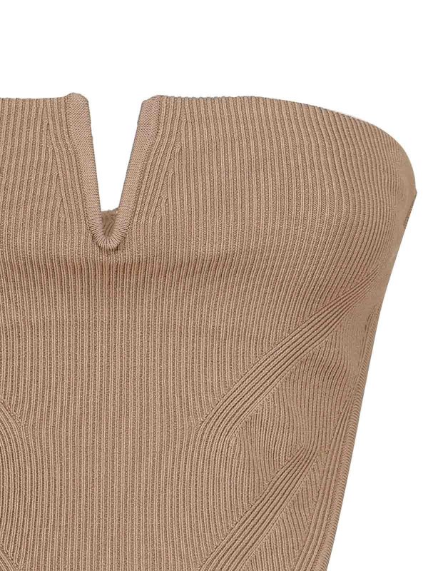 The Best Shops DION LEE: Tops & Tank tops - Angular ribbed bustier
