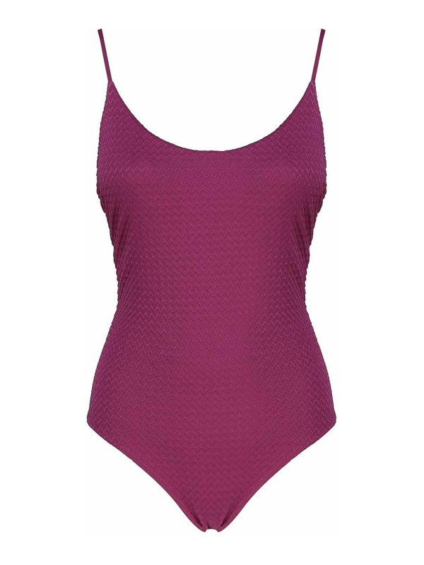 FISICO: one-piece - Solid color one-piece swimsuit