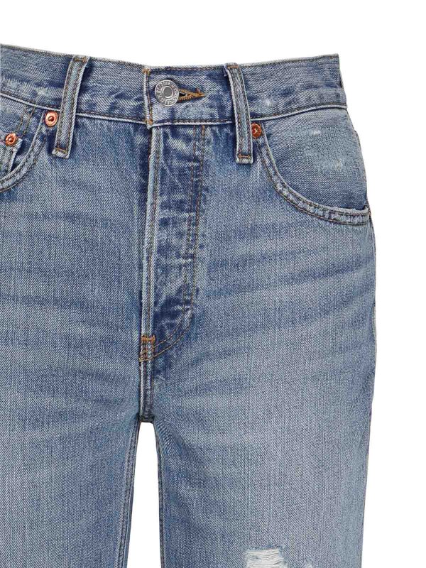 The Best Shops RE/DONE: ブーツカットジーンズ - ブーツカットジーンズ - ブルー