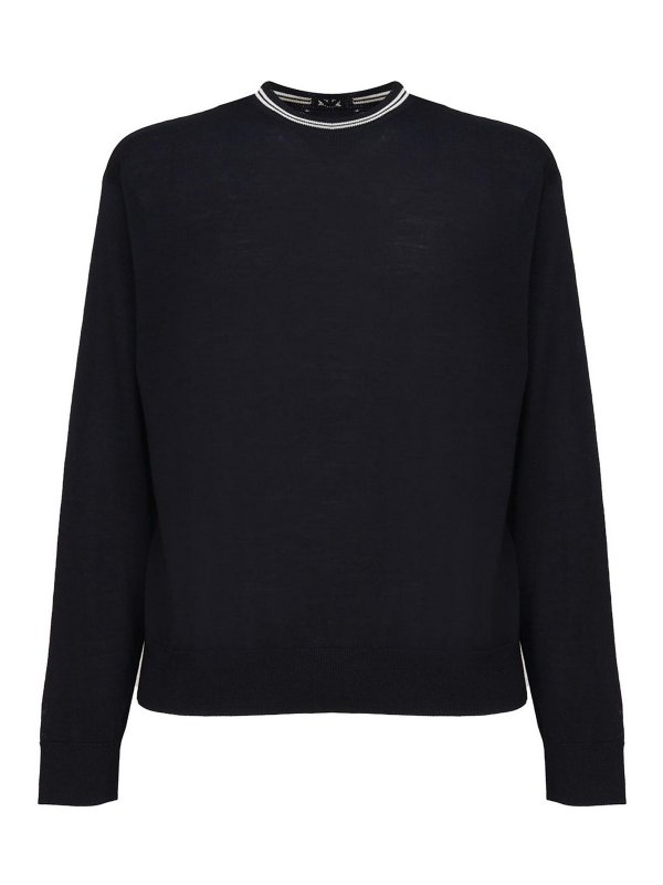 EMPORIO ARMANI: crew necks - Wool sweater