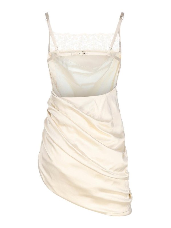JACQUEMUS: Vestidos cortos online - Vestido Corto - Blanco