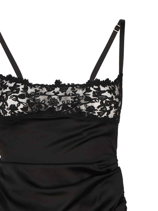 The Best Shops JACQUEMUS: short dresses - Asymmetrical lingerie dress