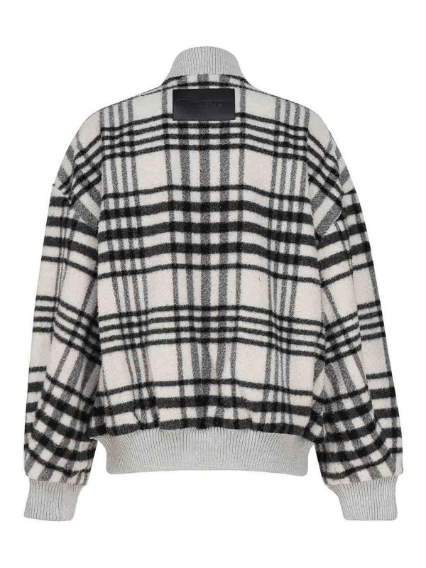 J.W. ANDERSON: bombers online - Check bomber jacket