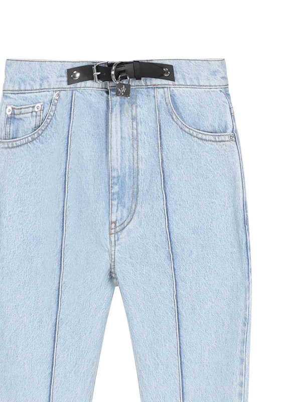 The Best Shops J.W. ANDERSON: ブーツカットジーンズ - ブーツカットジーンズ - ブルー