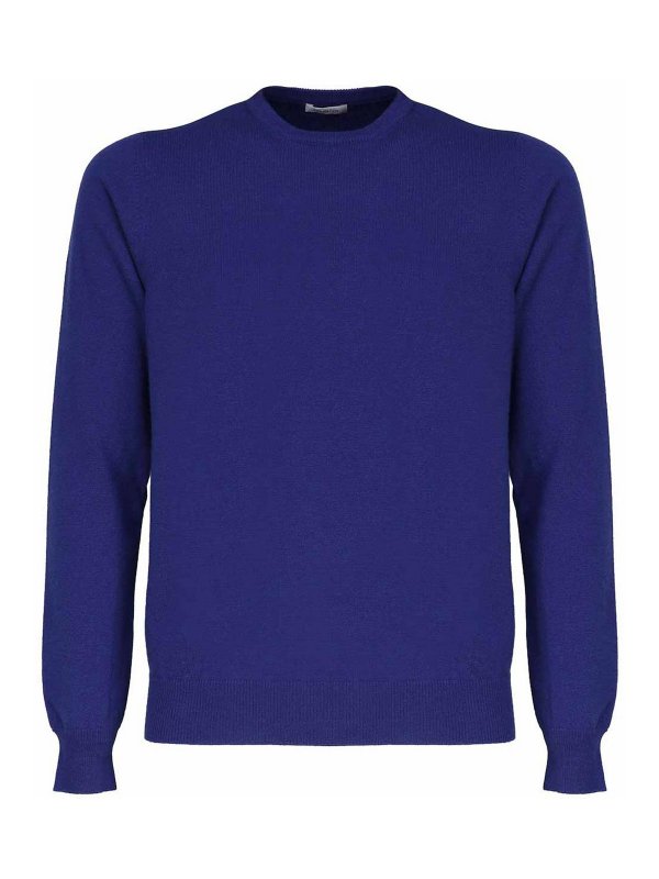 MALO: クルーネック - クルーネック - ブルー