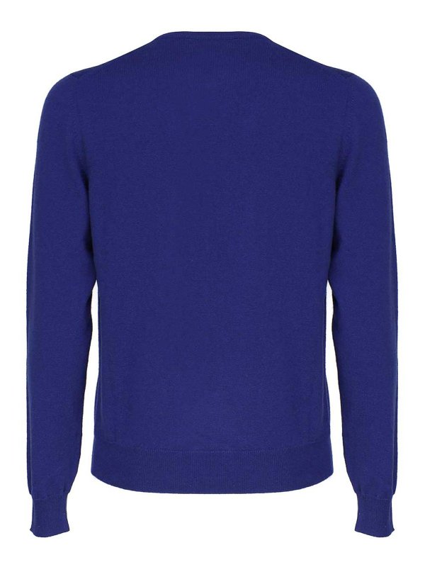 MALO: クルーネック online - クルーネック - ブルー