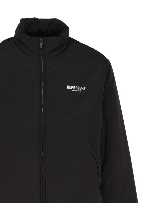 The Best Shops REPRESENT: casual jackets - High neck jacket with zip closure