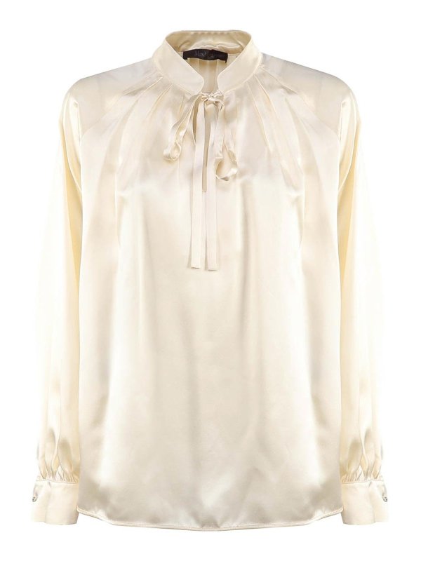 Max Mara: Hemden - Hemd - Weiß