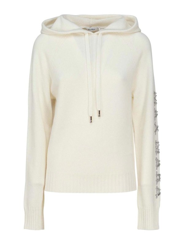 Max Mara: crew necks - Pineapple sweater in wool and cashmere