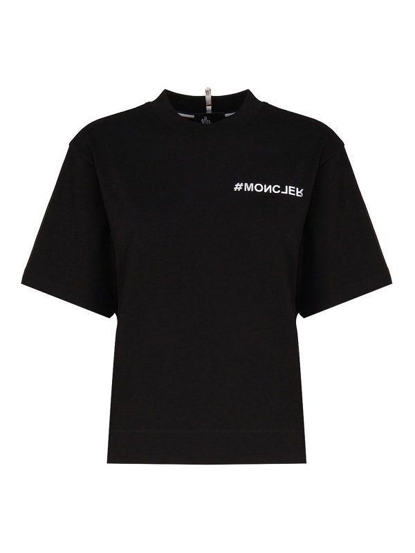 MONCLER: Camisetas - Camiseta - Negro
