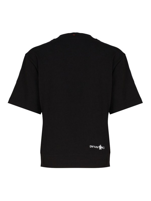MONCLER: Camisetas online - Camiseta - Negro