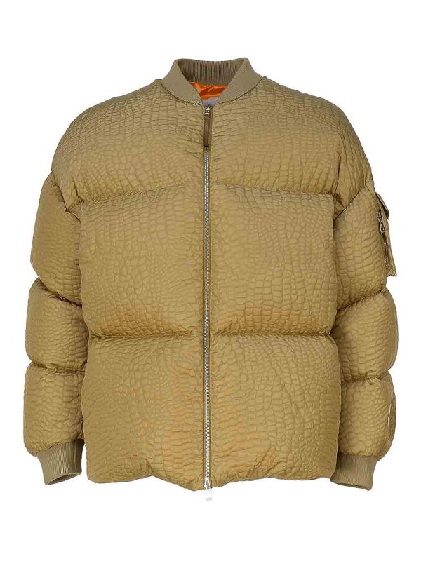 MONCLER: bombers - Centaurus padded bomber jacket