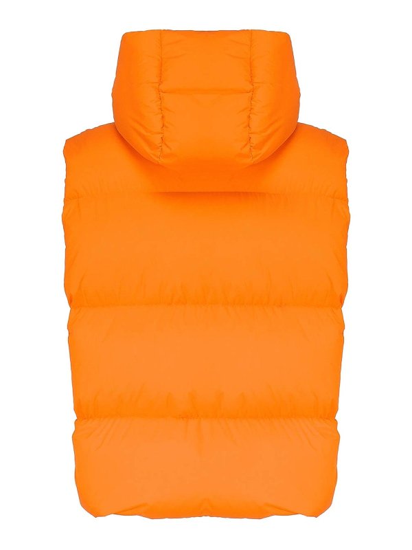 MONCLER: Chaquetas y Chaquetones acolchados online - Chaqueta Alcochada - Naranja