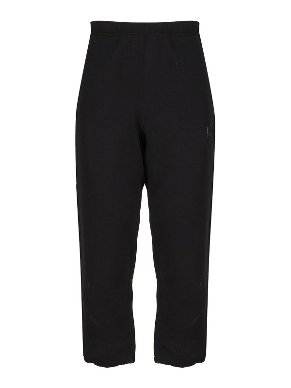 MONCLER: スウェットパンツ - トラックスーツ ボトムス - 黒