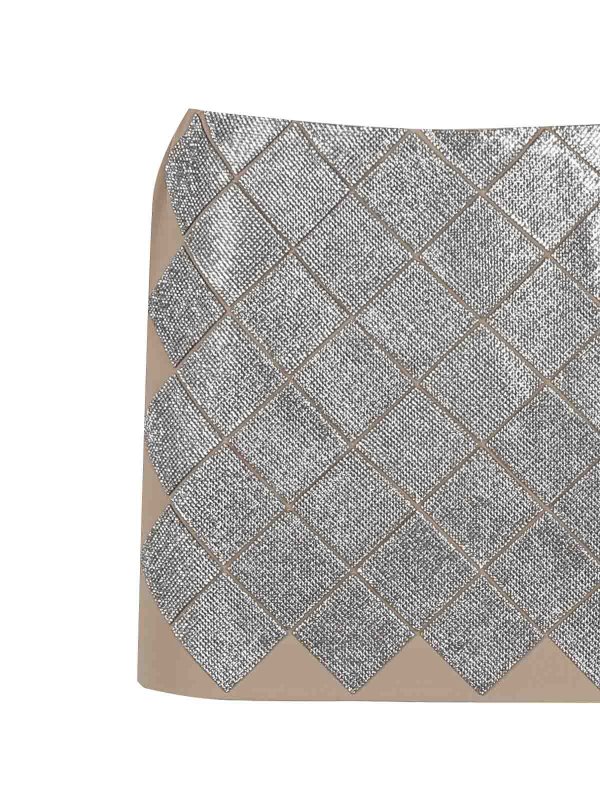 The Best Shops NU: Mini jupes - Mini Jupe - Couleur Chair