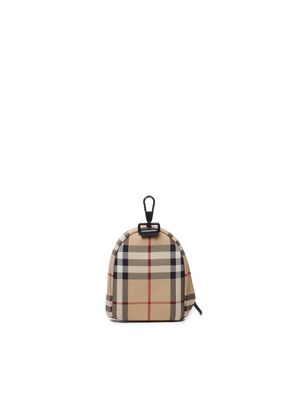 BURBERRY: backpacks online - Mini jett checked backpack