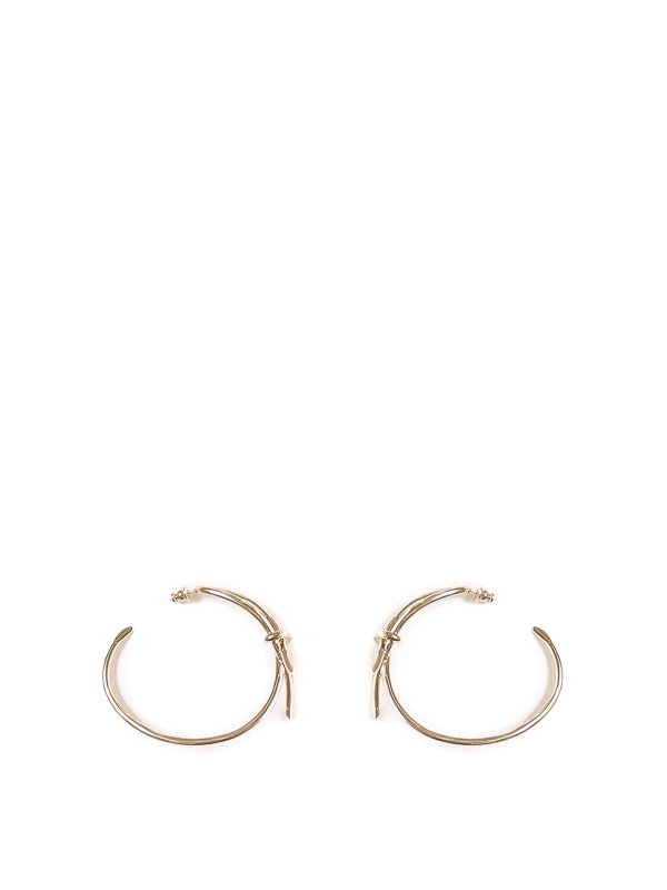 FERRAGAMO: Pendientes - Pendientes - Dorado