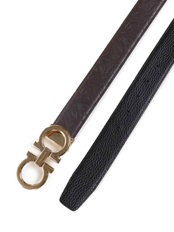 SALVATORE FERRAGAMO: belts online - Belt with logo motif