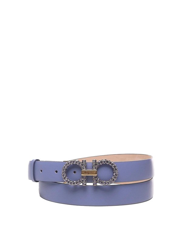 SALVATORE FERRAGAMO: ベルト - ベルト - ブルー