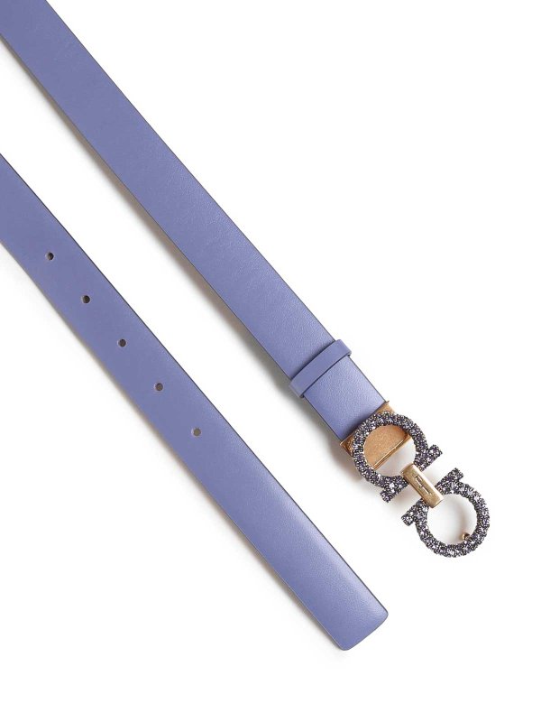 SALVATORE FERRAGAMO: ベルト online - ベルト - ブルー