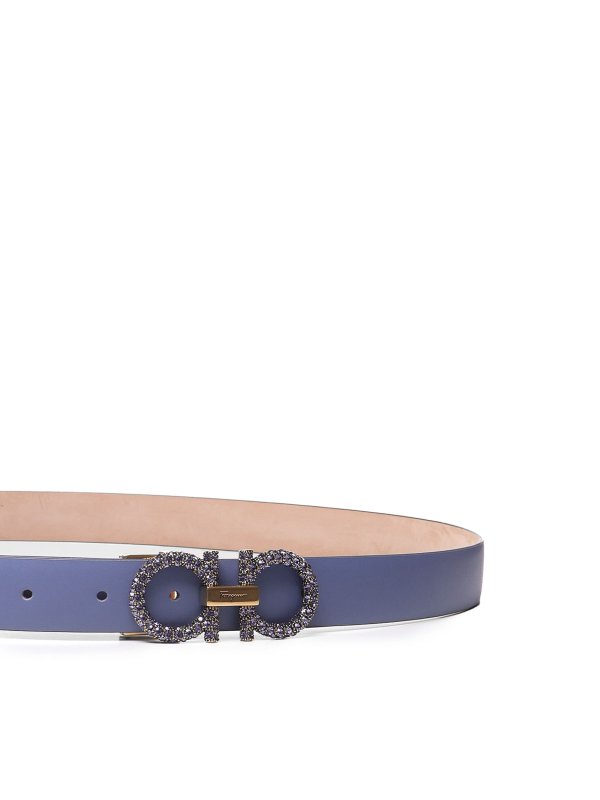 The Best Shops SALVATORE FERRAGAMO: ベルト - ベルト - ブルー