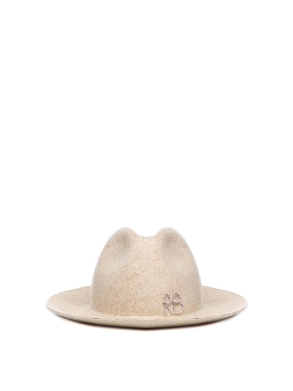 RUSLAN BAGINSKIY: cappelli - Cappello Fedora Impreziosito