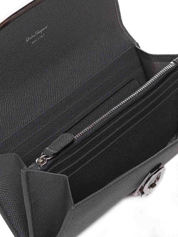 Portefeuilles - Gris shop online: SALVATORE FERRAGAMO