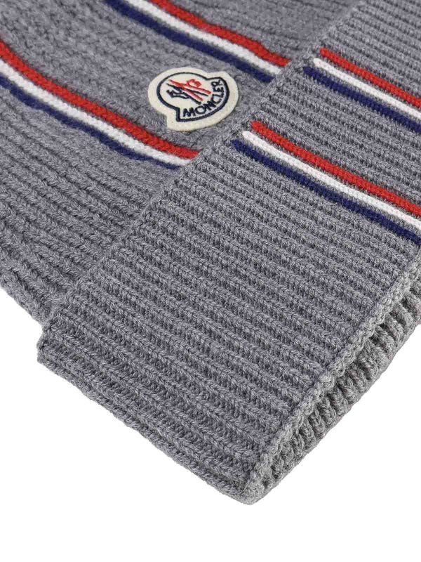 The Best Shops MONCLER: Mützen - Mütze - Grau