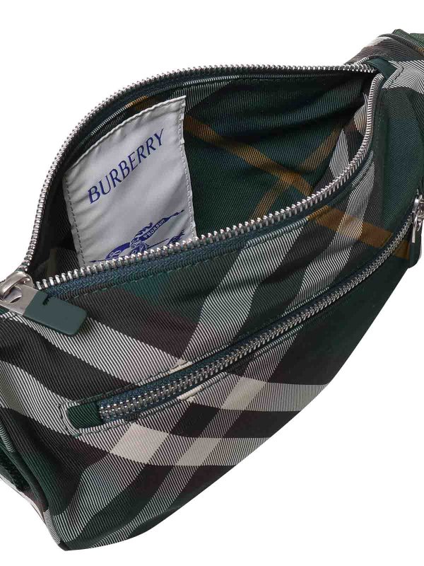 ウエストバッグ - ダークグリーン shop online: BURBERRY