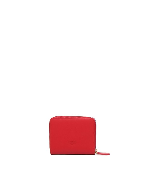 The Best Shops Pinko: Carteras y monederos - Taylor Zip-Around - Rojo