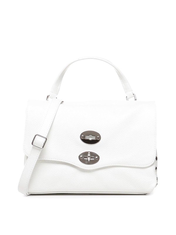 ZANELLATO: Handtaschen - Shopper - Weiß