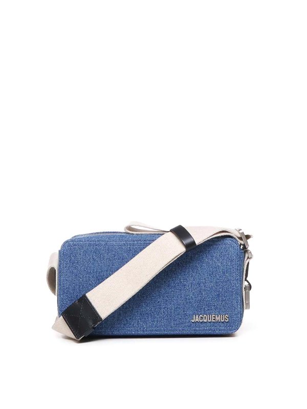 JACQUEMUS: cross body bags - Horizontal la cuerda bag