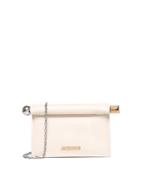 JACQUEMUS: Umhängetaschen - Umhängetasche - Weiß