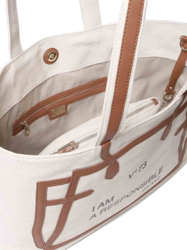 トートバッグ - ベージュ shop online: v°73