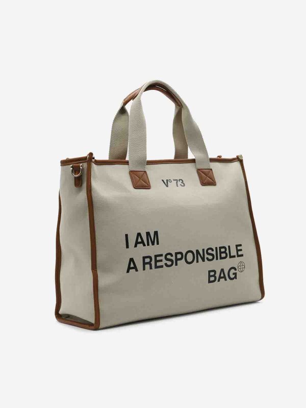 v°73: totes bags online - Responsibility tote bag