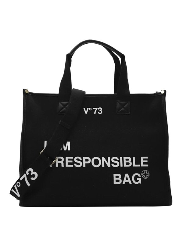 v°73: cross body bags - Responsibility cotton tote bag