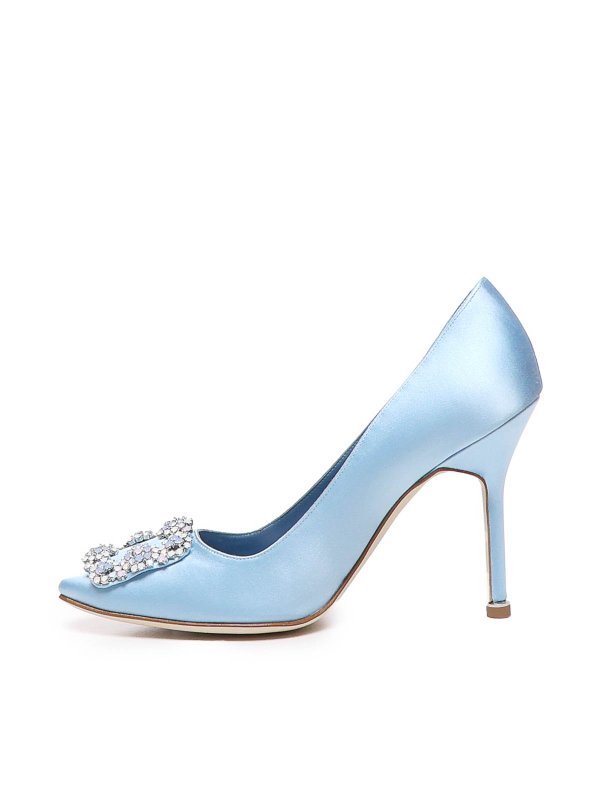 Pumps - Blau shop online: MANOLO BLAHNIK